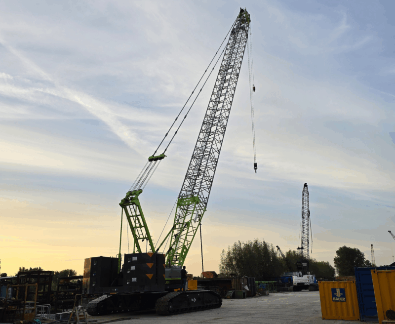 Zoomlion ZCC 1500V‑1E5 lattice‑boom rupskraan uit 2024
